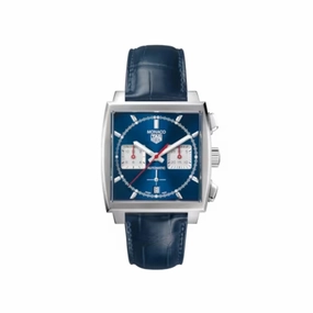 Tag Heuer Monaco 39mm Automatic Chronograph, Blue
