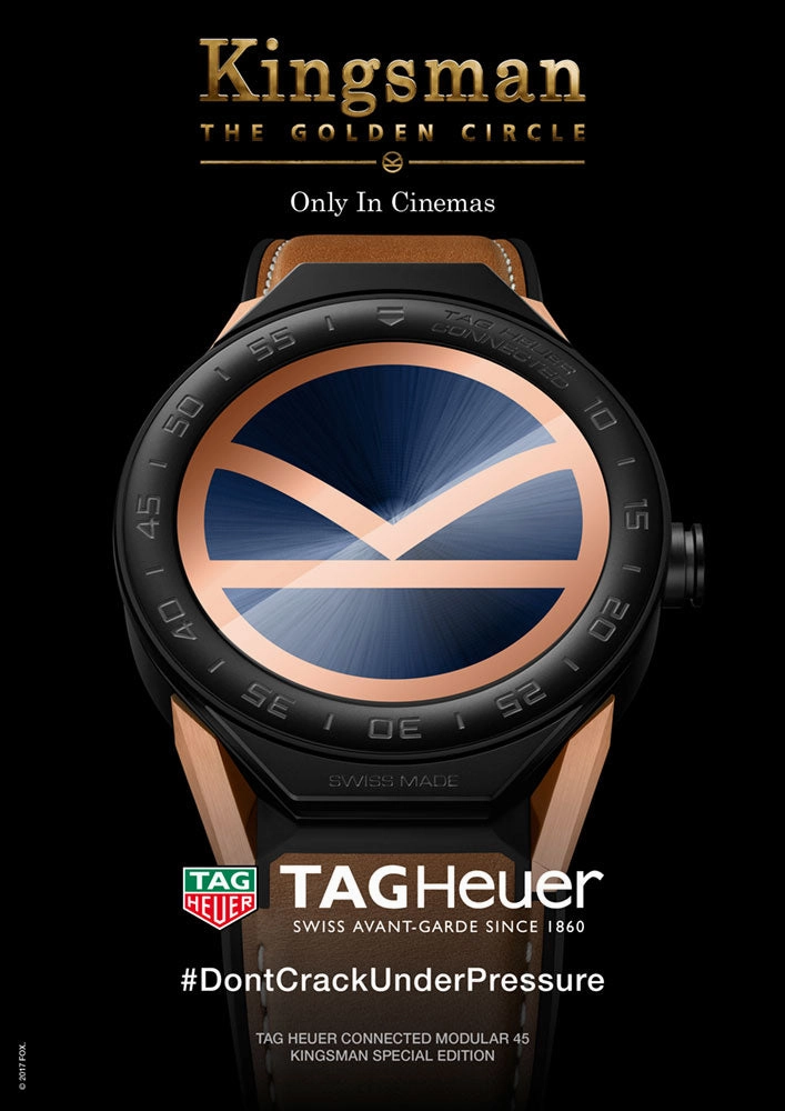 TAG Heuer Watch Connected Modular 45 Kingsman Special Edition Smartwatch