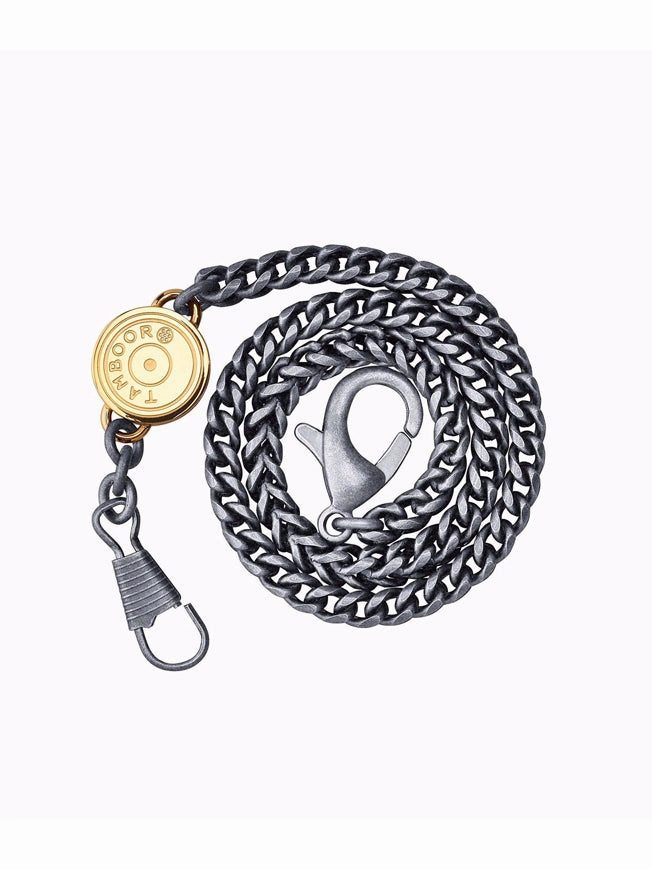 TAMBOORO Mens watch - BULLET - DIRTY SILVER - TB-102-SL-SL-CP