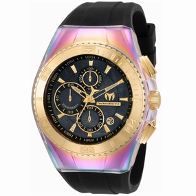 Technomarine Men's Chronograph Watch - Cruise Original Black Rubber Strap | TM-115366