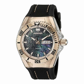 Technomarine Men's Dive Watch - Cruise Monogram Blue Dial Black Strap | TM-115214