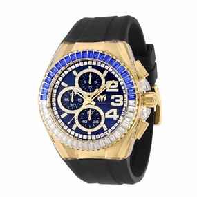 Technomarine Men's Watch - Cruise Glitz Quartz Chronograph Rubber Strap | TM-121016