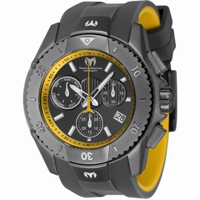 Technomarine Men's Watch - UF6 Chronograph Quartz Yellow and Grey Strap | TM-621034