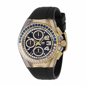 Technomarine Unisex Watch - Cruise Glitz Quartz Blue Dial Steel Case | TM-121049
