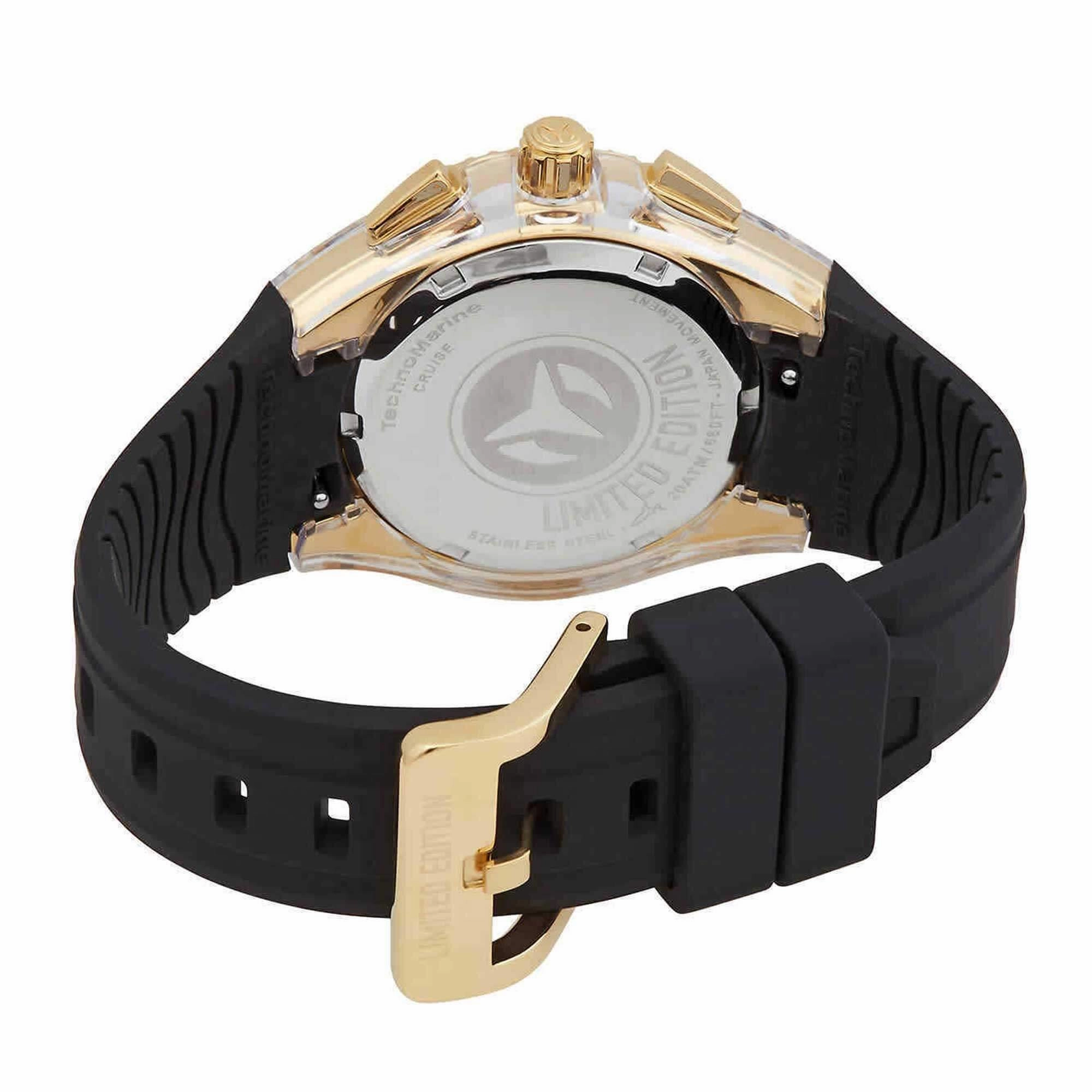 Technomarine Unisex Watch - Cruise Quartz Chronograph Yellow Gold Case | TM-121064