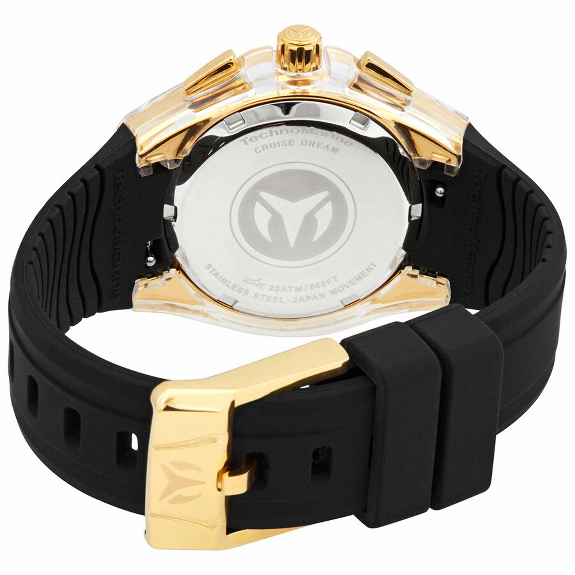 Technomarine Women's Chronograph Watch - Cruise Dream Gold and MOP Dial | TM-119017