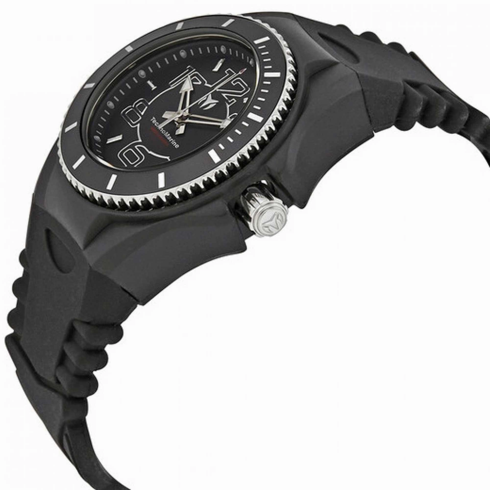 Technomarine Women's Quartz Watch - Cruise JellyFish Black Rubber Strap | TM-115126
