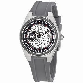 Technomarine Women's Quartz Watch - TechnoCell White and Grey Dial Strap | TM-318076