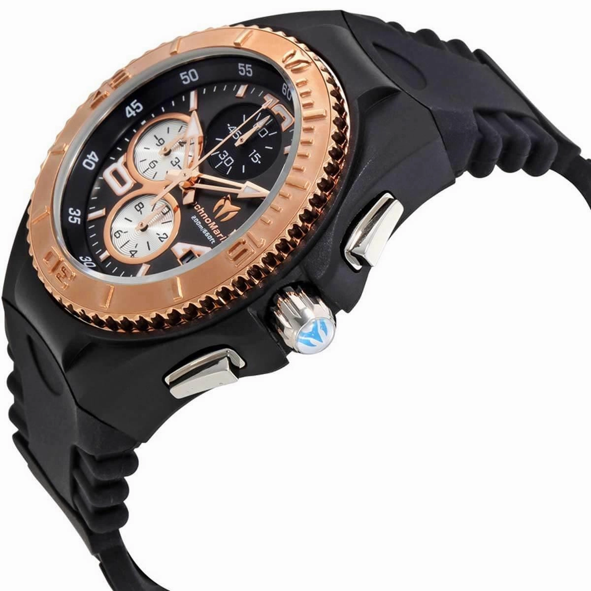 Technomarine Women's Watch - Cruise JellyFish Rose Gold Tone Bezel Strap | TM-115101