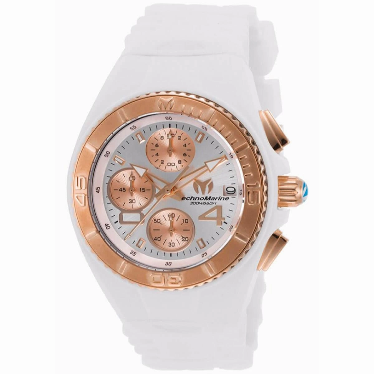 Technomarine Women's Watch - Cruise JellyFish Silver and Rose Gold Dial | TM-115362