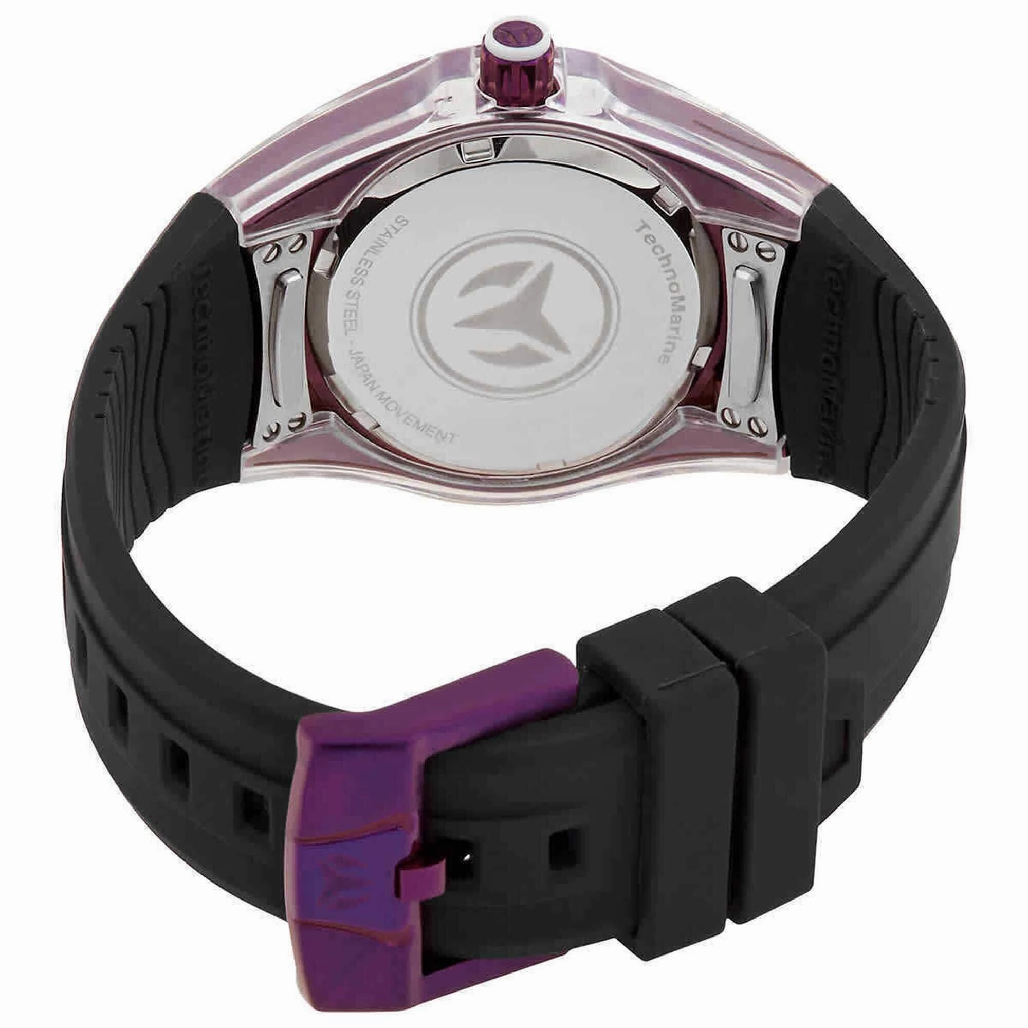 Technomarine Women's Watch - Cruise Quartz Oyster Dial Silicone Strap | TM-621023