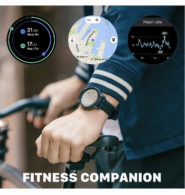 TICWATCH E2 WATERPROOF SMARTWATCH SHADOW BLACK