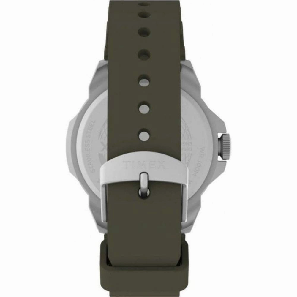Timex Analog Green Dial And Silicon Strap Men Watch TW2V40700