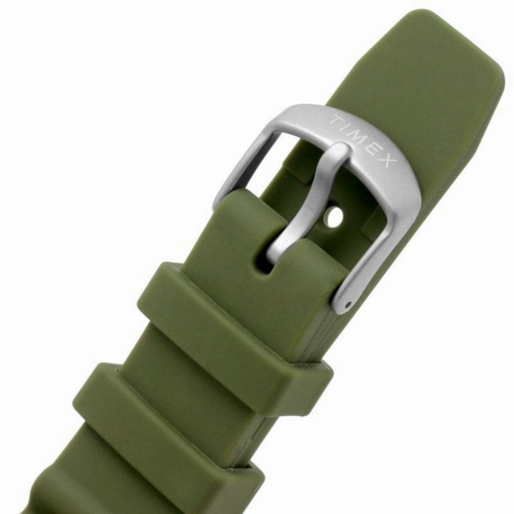 Timex Analog Green Dial And Silicon Strap Men Watch TW2V40700