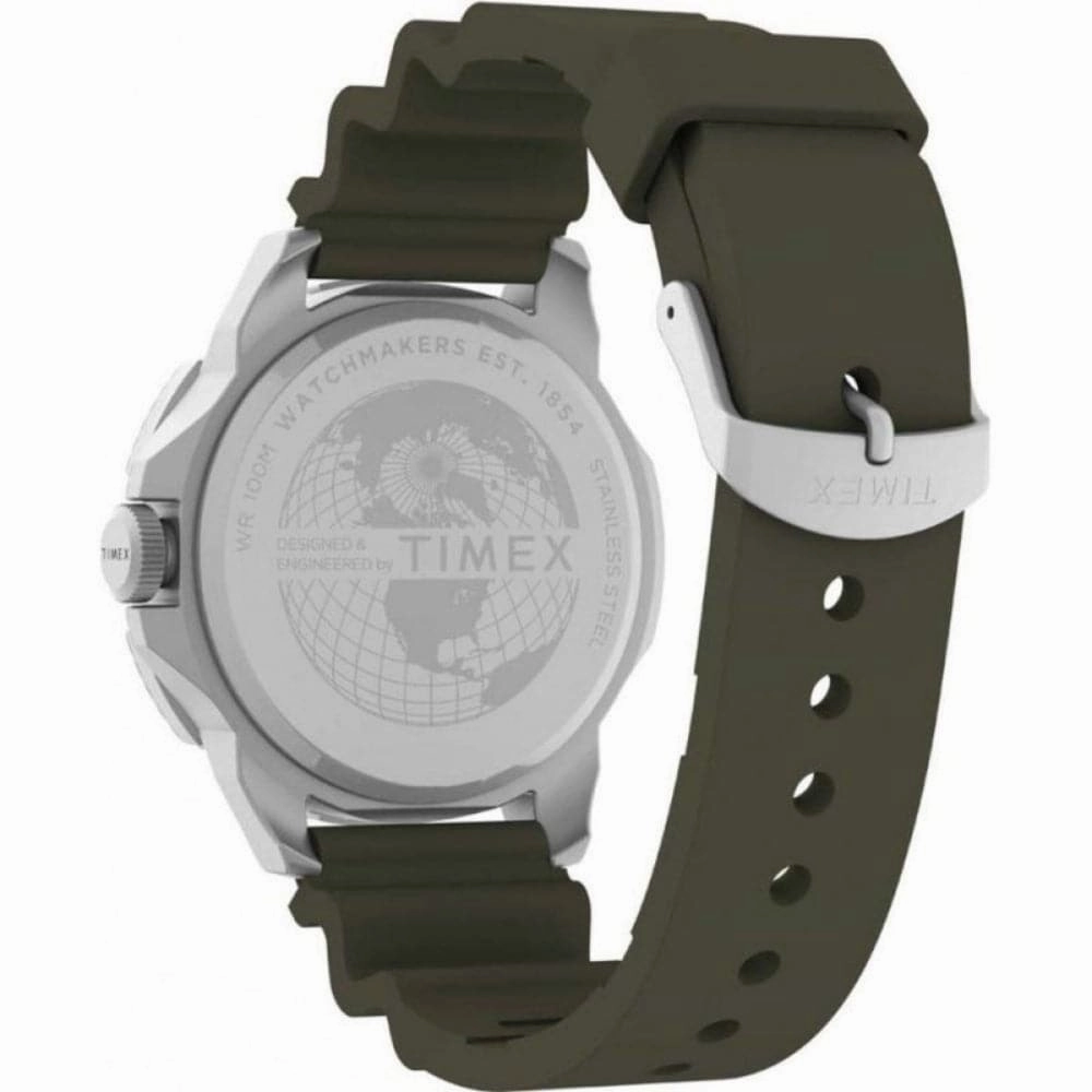 Timex Analog Green Dial And Silicon Strap Men Watch TW2V40700