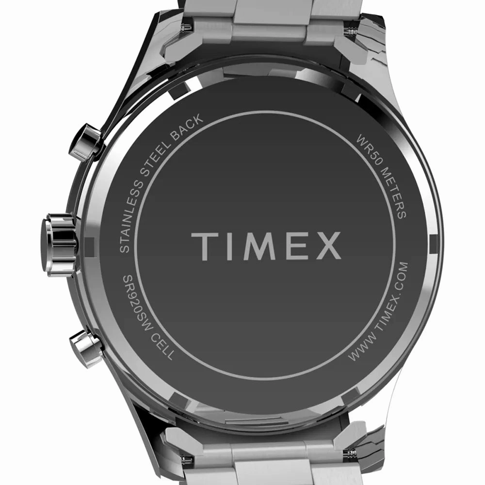 Timex Chrono SS Watch TW2Y01400