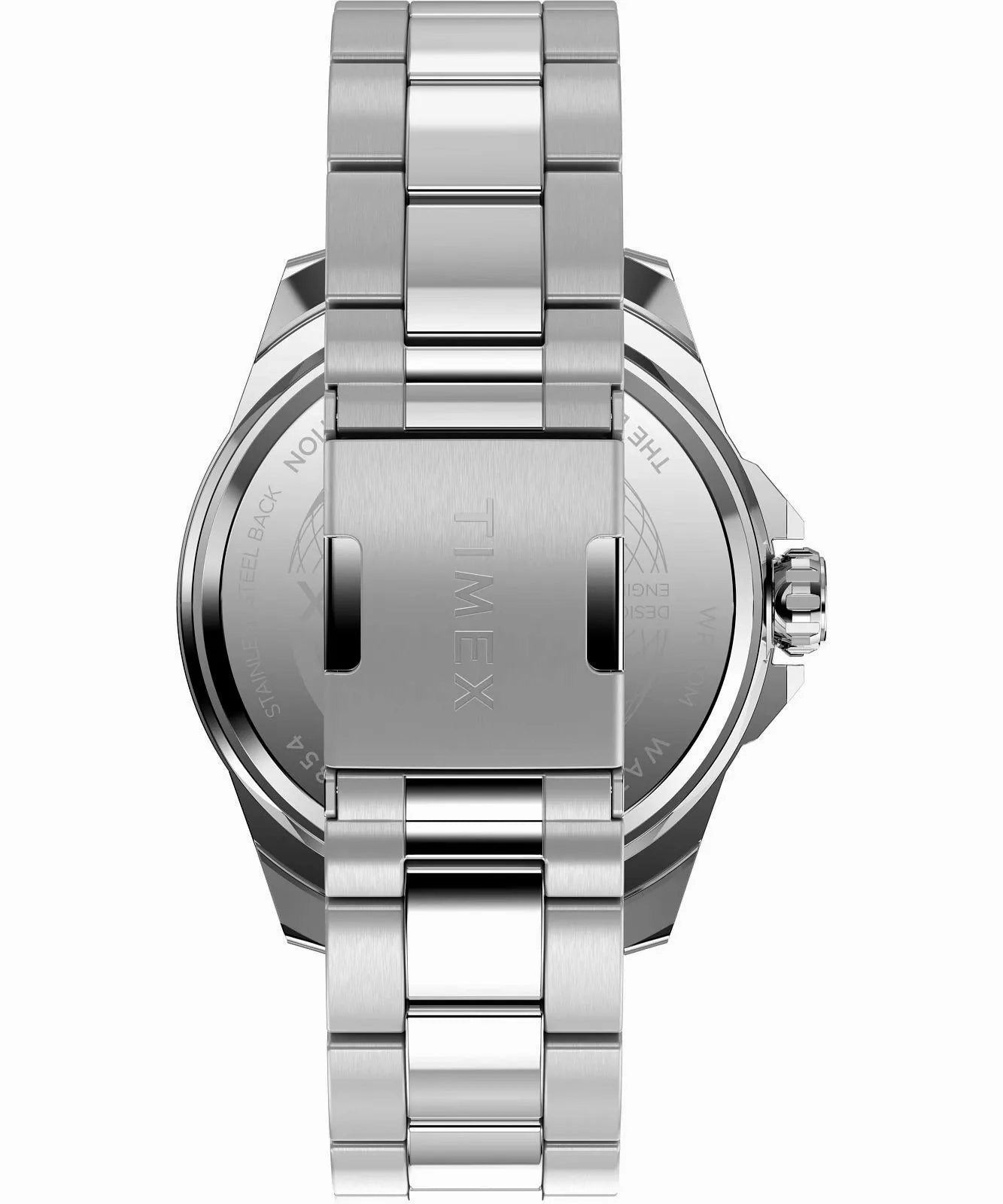 Timex Essex 44mm Stainless Steel Blue Dial Watch TW2W79500