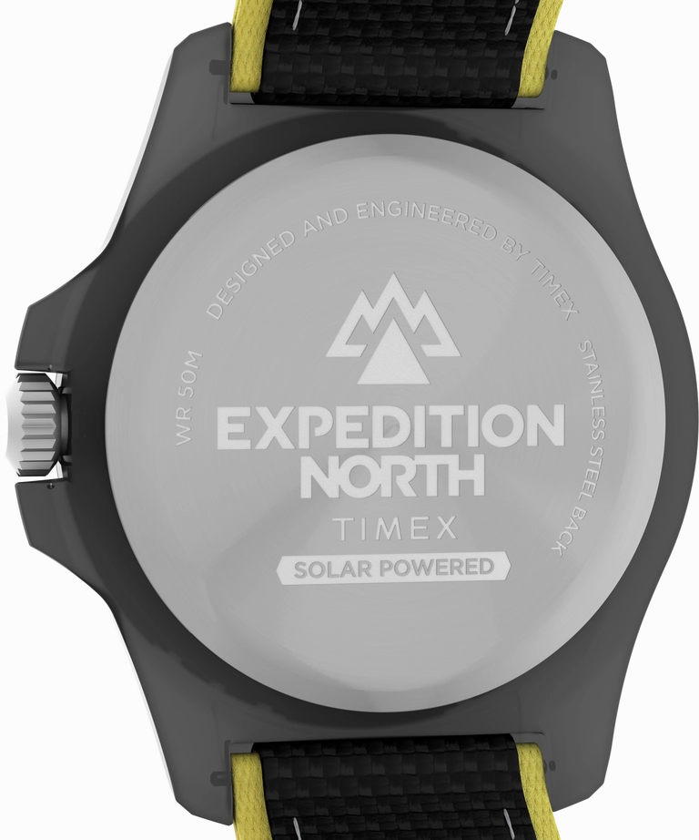 Timex Expedition 46mm Black Dial Fabric Strap Watch TW2V66200