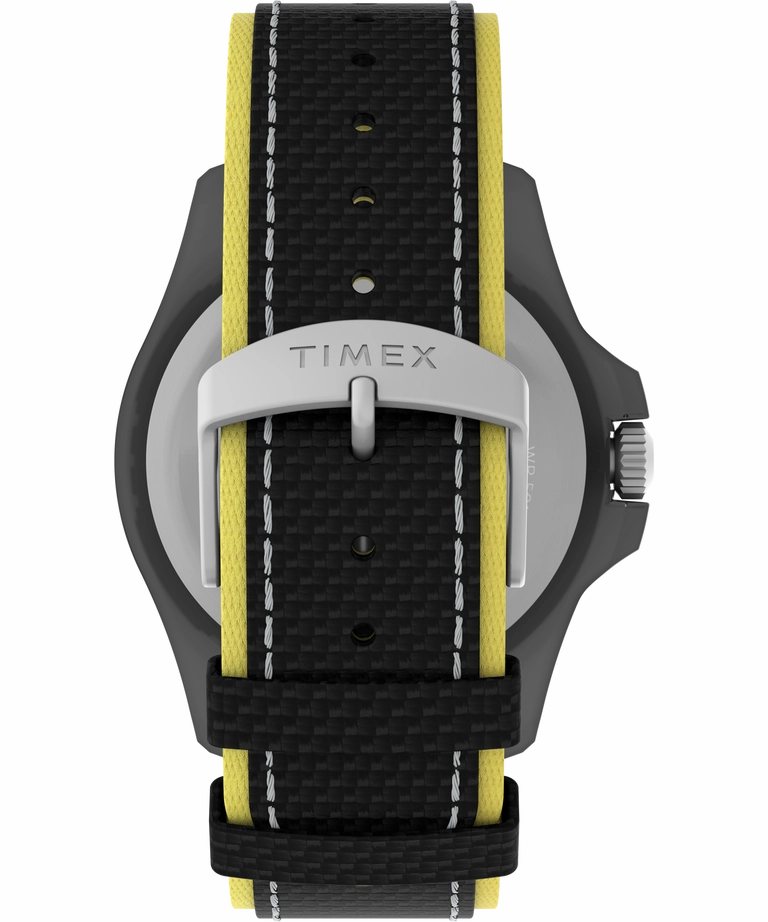Timex Expedition 46mm Black Dial Fabric Strap Watch TW2V66200