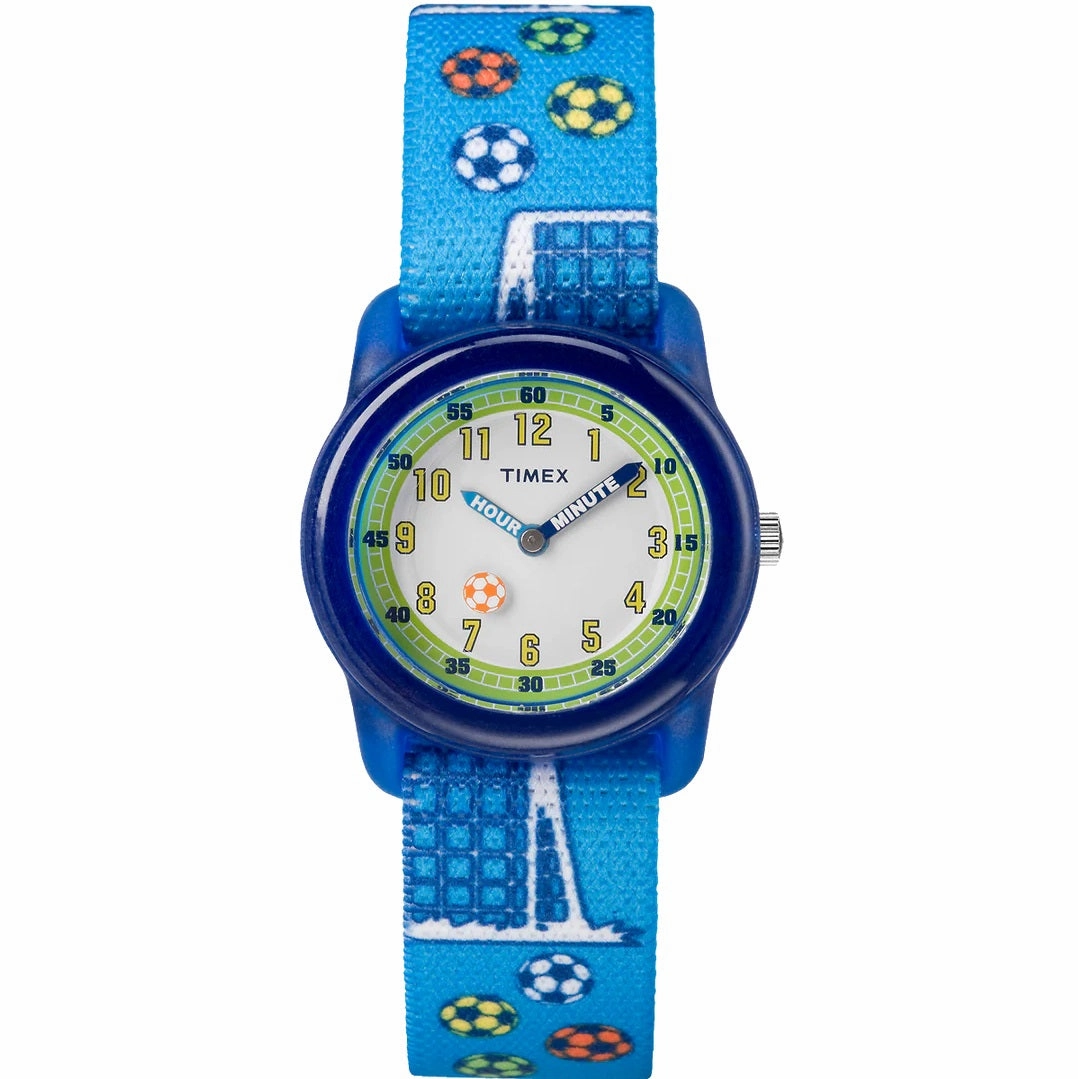 Timex Football Time Teacher Kids Watch TW7C16500