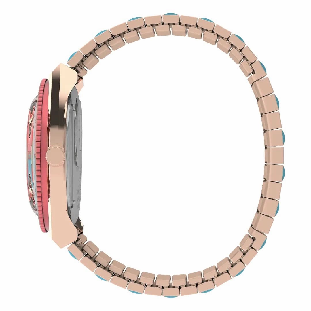 Timex Ladies Q Pink Watch TW2U81500
