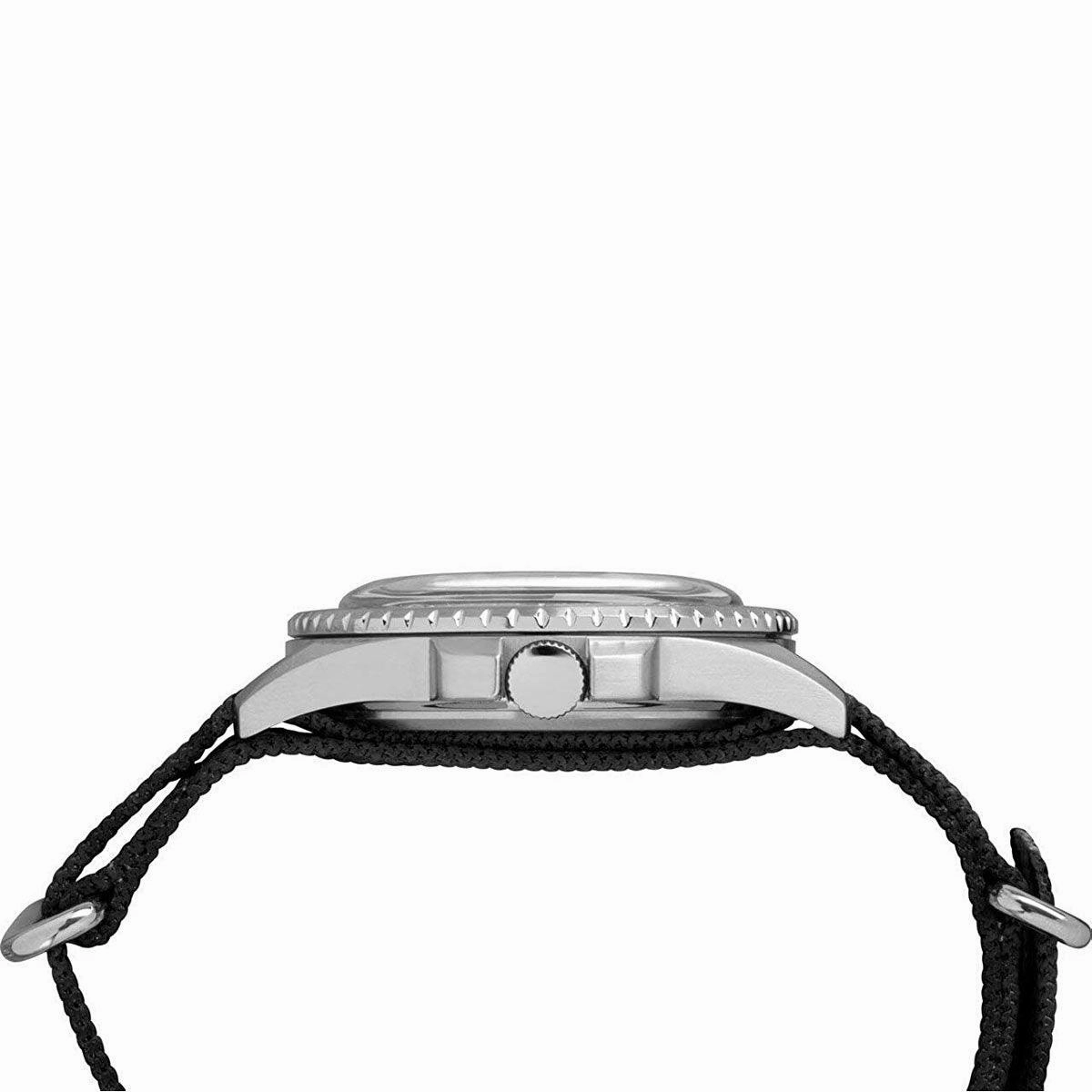 Timex Men's Quartz Watch - Todd Snyder Cream Dial Black and Gray Strap | TW2R83400JR