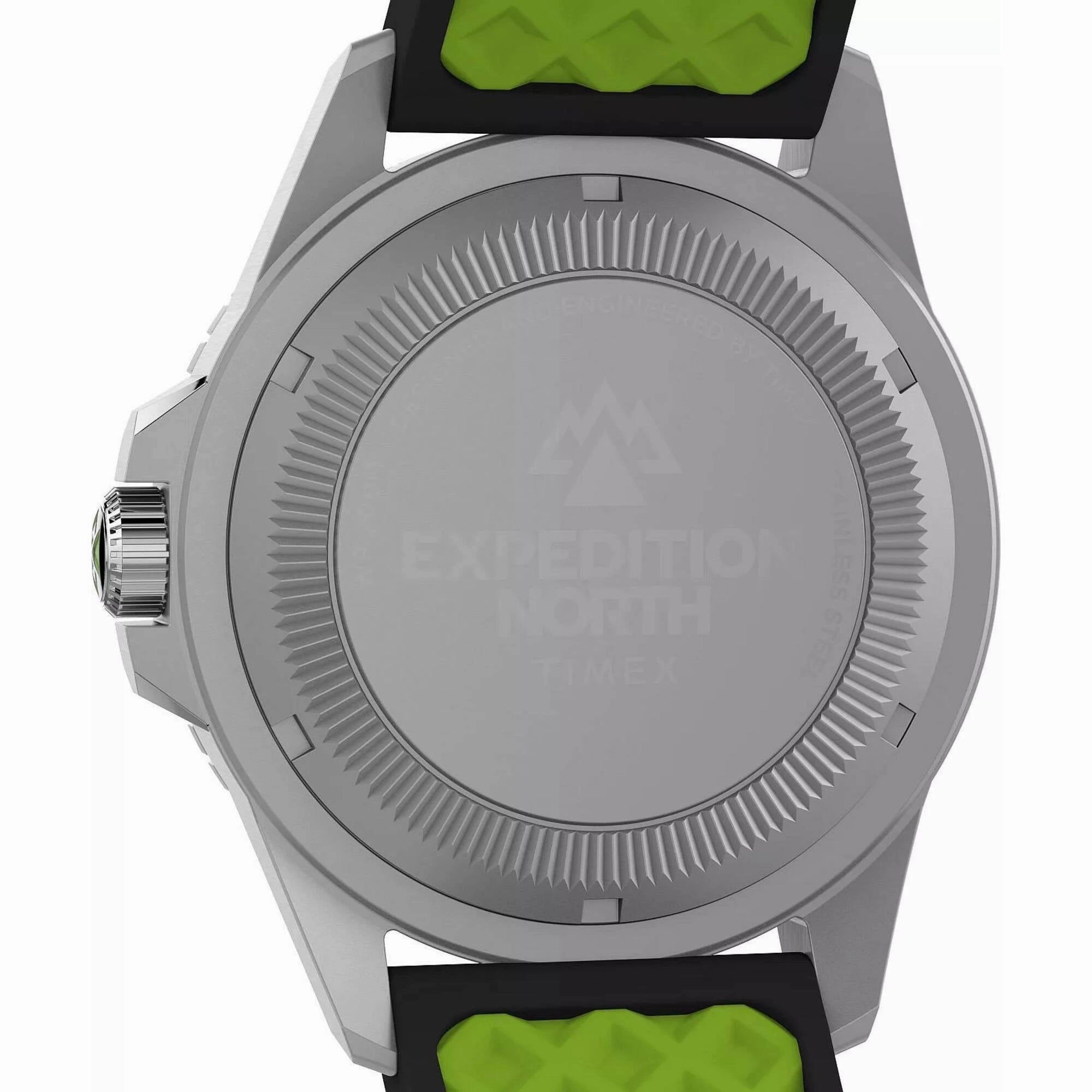 Timex Men's Watch - Expedition North Anchorage Black Dial Silicone Strap | TW2W41700