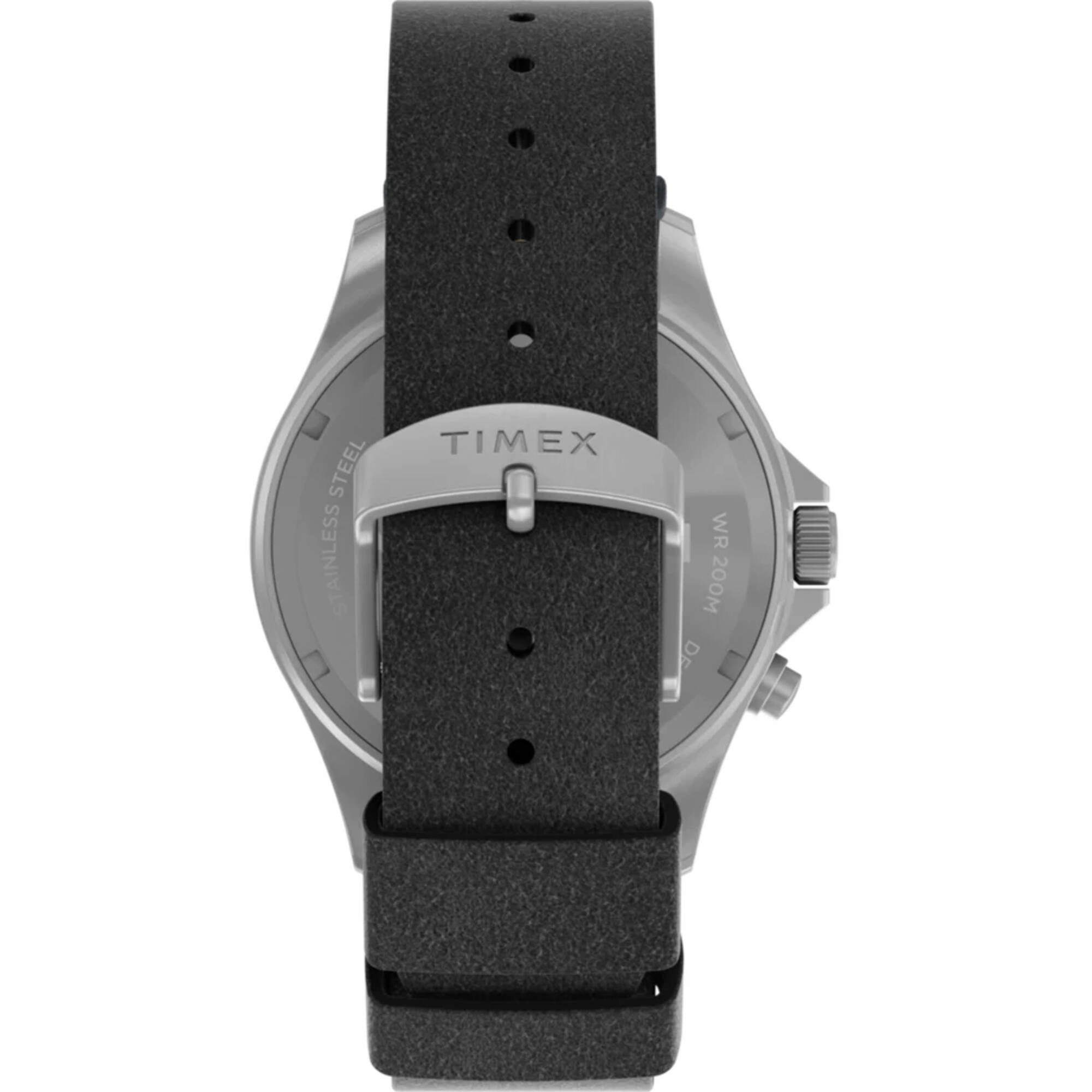 Timex Men's Watch - Expedition North Silver Case Quartz Black Dial Strap | TW2W21900JR