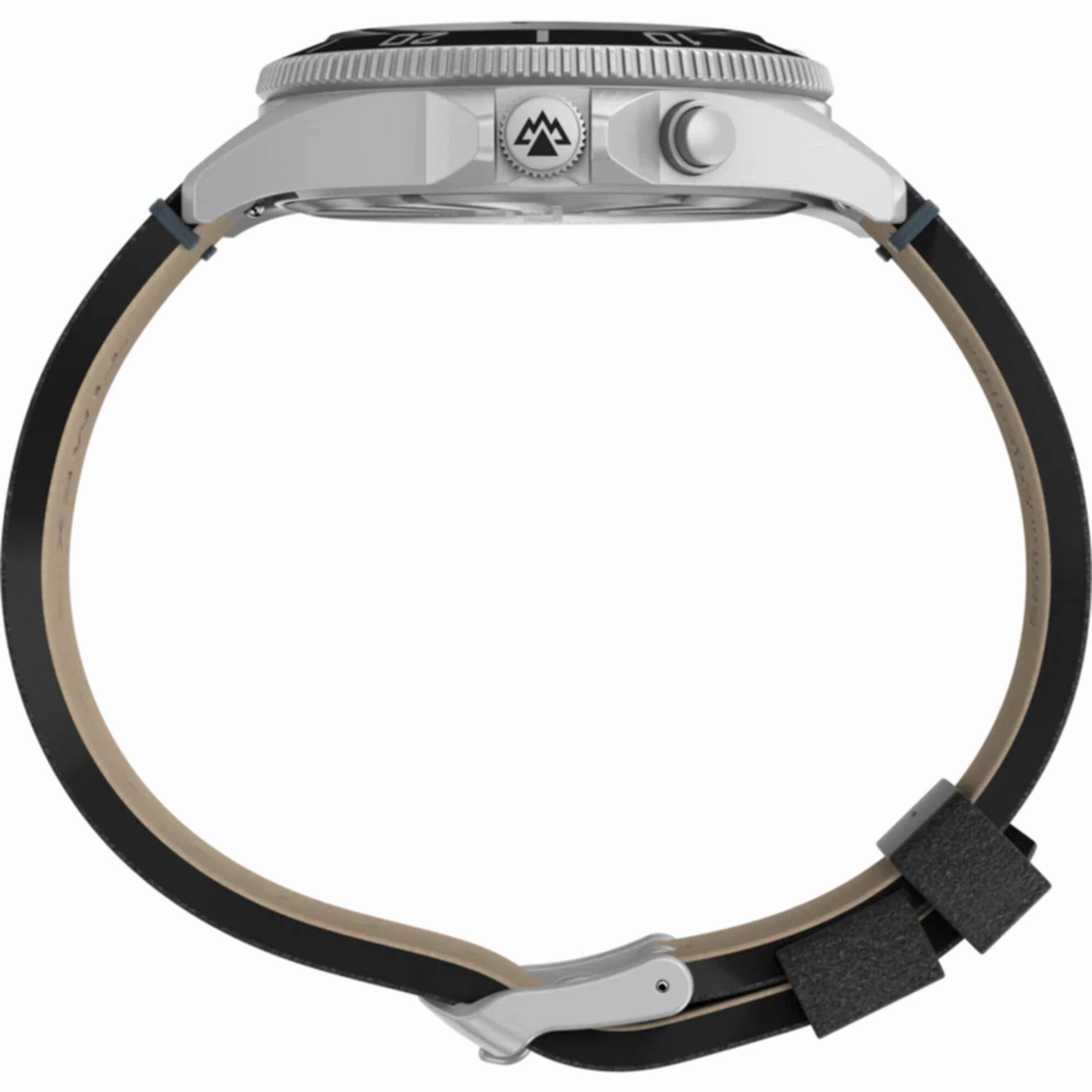 Timex Men's Watch - Expedition North Silver Case Quartz Black Dial Strap | TW2W21900JR