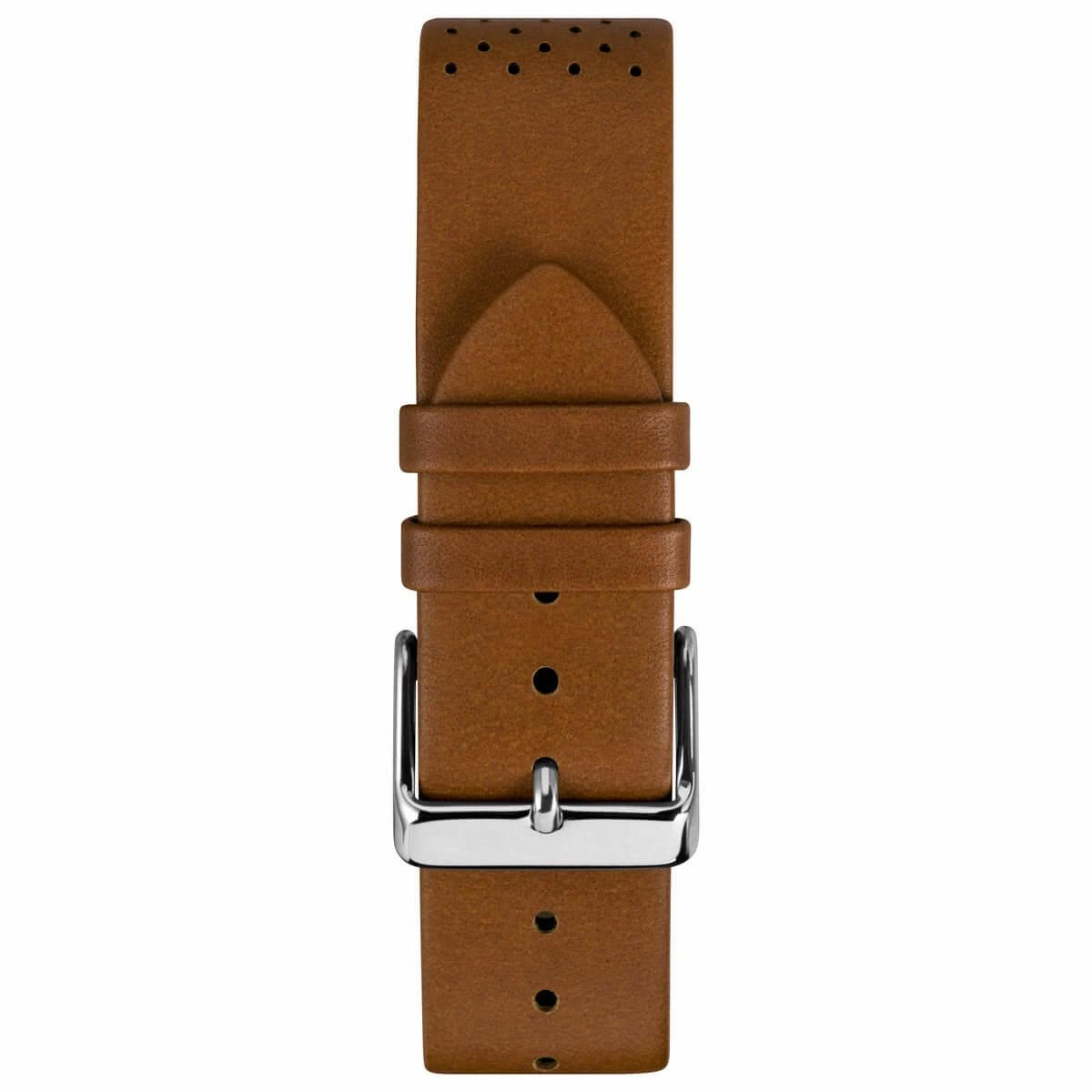 Timex Men's Watch - Fairfield Supernova Silver Tone Dial Tan Strap | TW2R79900VQ