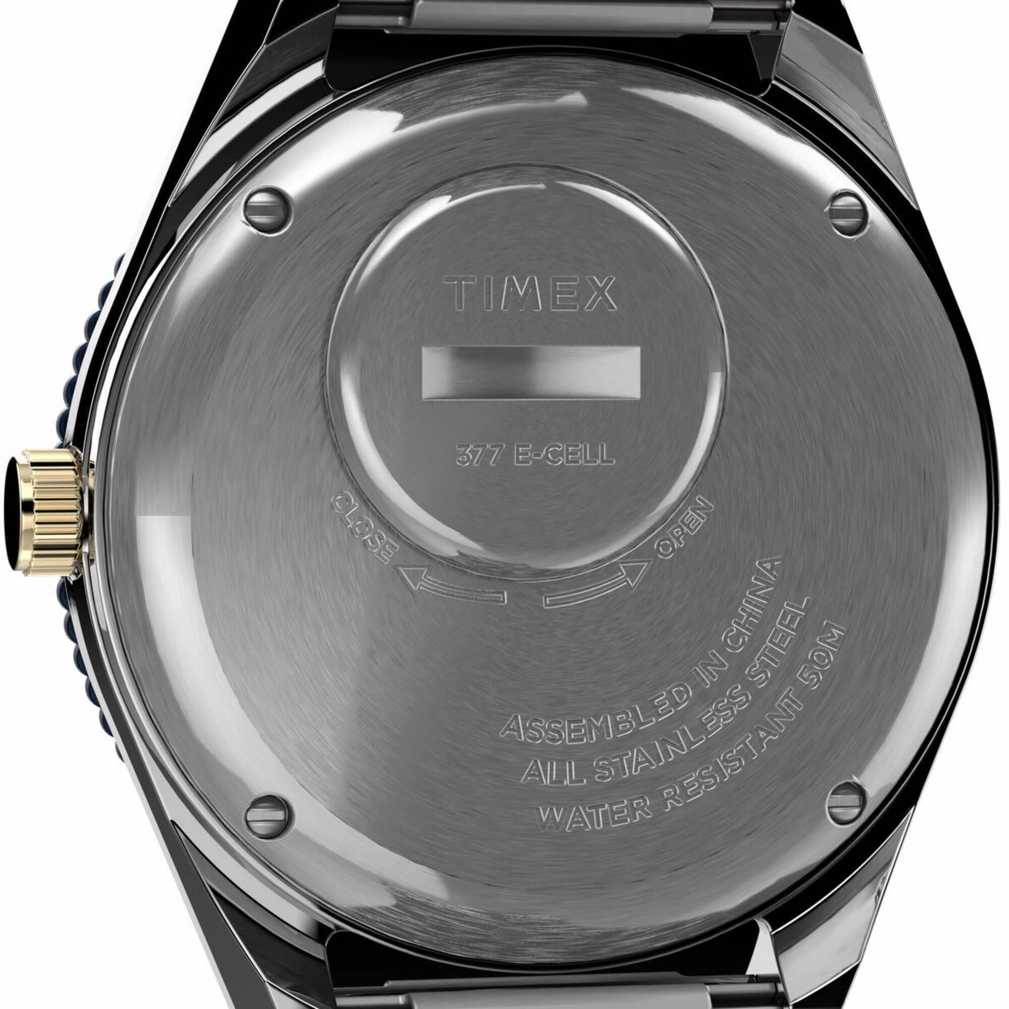 Timex Men's Watch - Q Diver Quartz Blue Dial Stainless Steel Bracelet | TW2V18400ZV