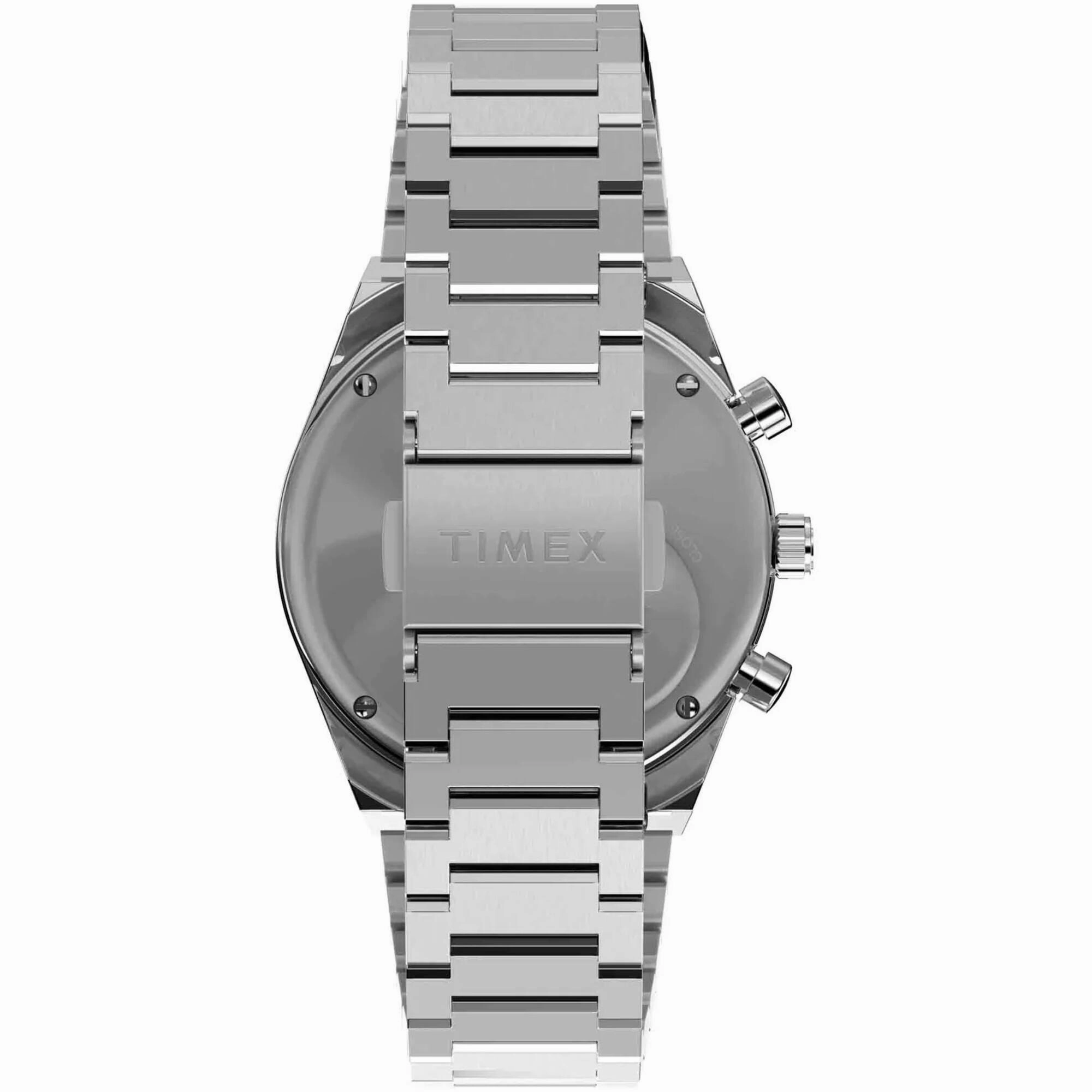 Timex Men's Watch - Q Timex Falcon Eye Blue Dial Silver Tone Bracelet | TW2W33700VQ
