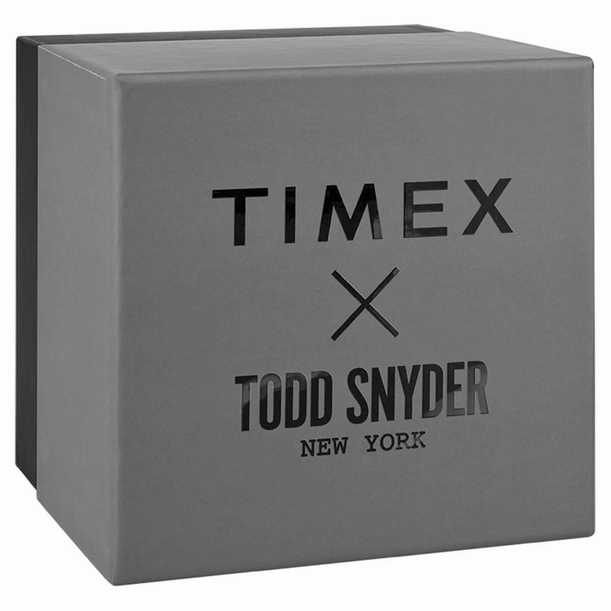 Timex Men's Watch - Todd Snyder MS-1 Maritime Sport Black/Grey Strap | TW2R83200JR
