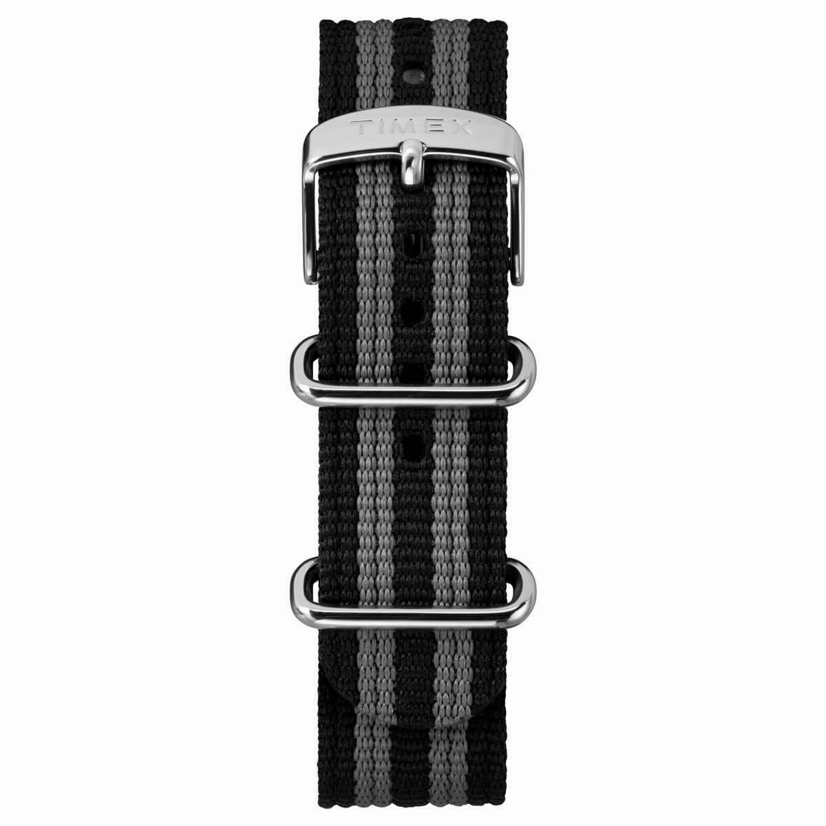 Timex Men's Watch - Todd Snyder MS-1 Maritime Sport Black/Grey Strap | TW2R83200JR