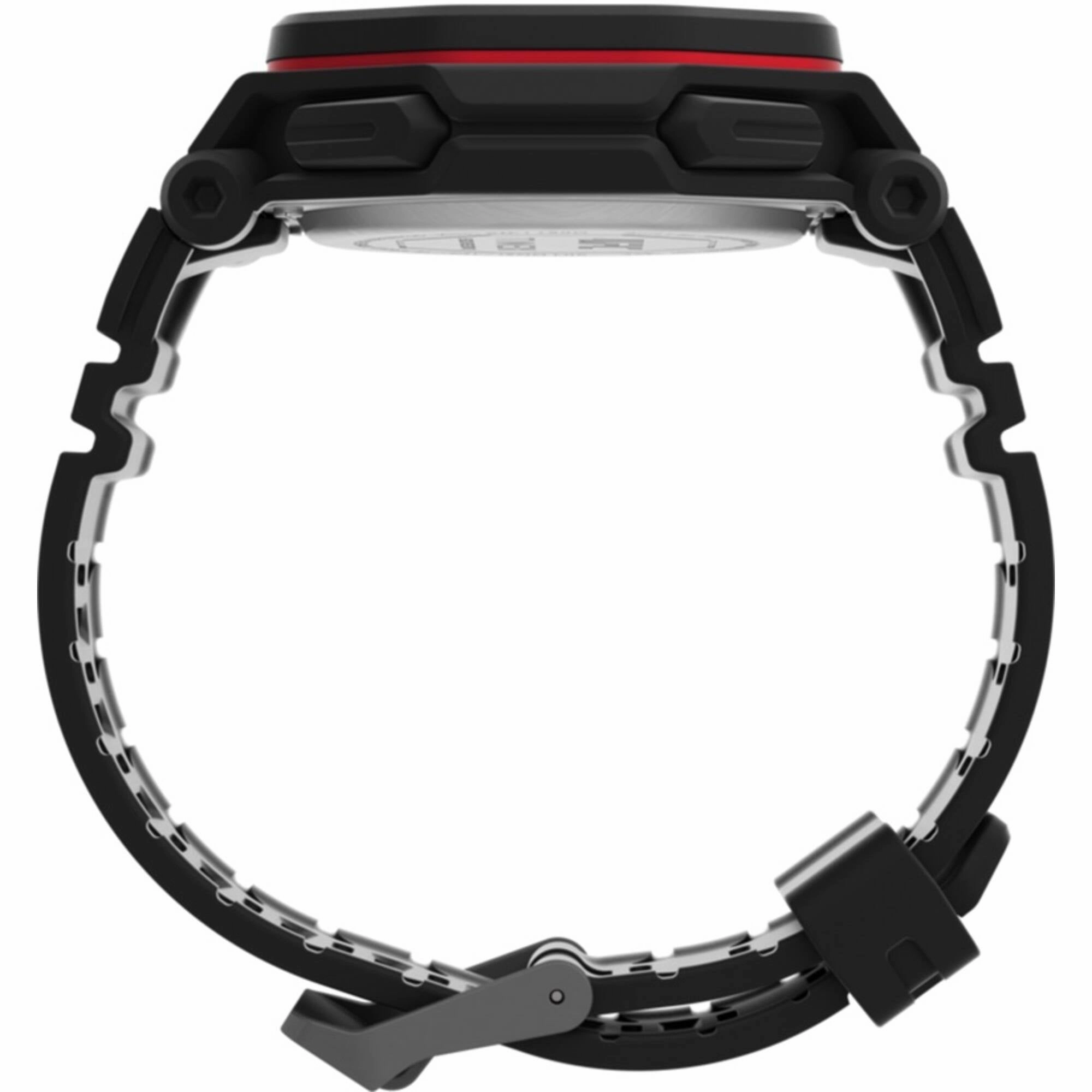 Timex Men's Watch - UFC Colossus Analog-Digital Dial Black Resin Strap | TW2V55200