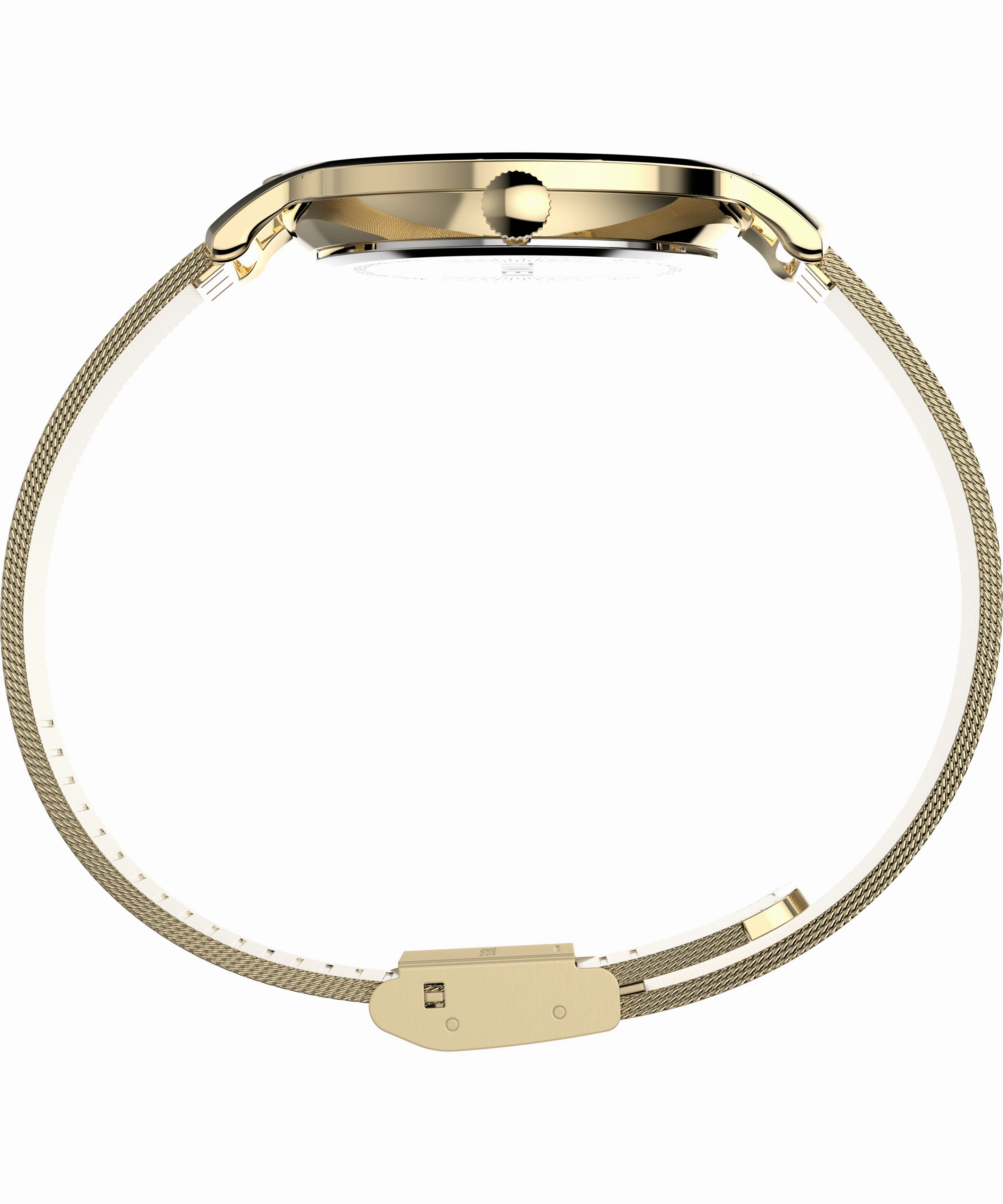 Timex Transcend 34mm Stainless Steel Gold Dial Watch TW2V92800