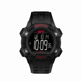 Timex UFC Core Shock Digital 45mm Resin Band Watch TW4B27400