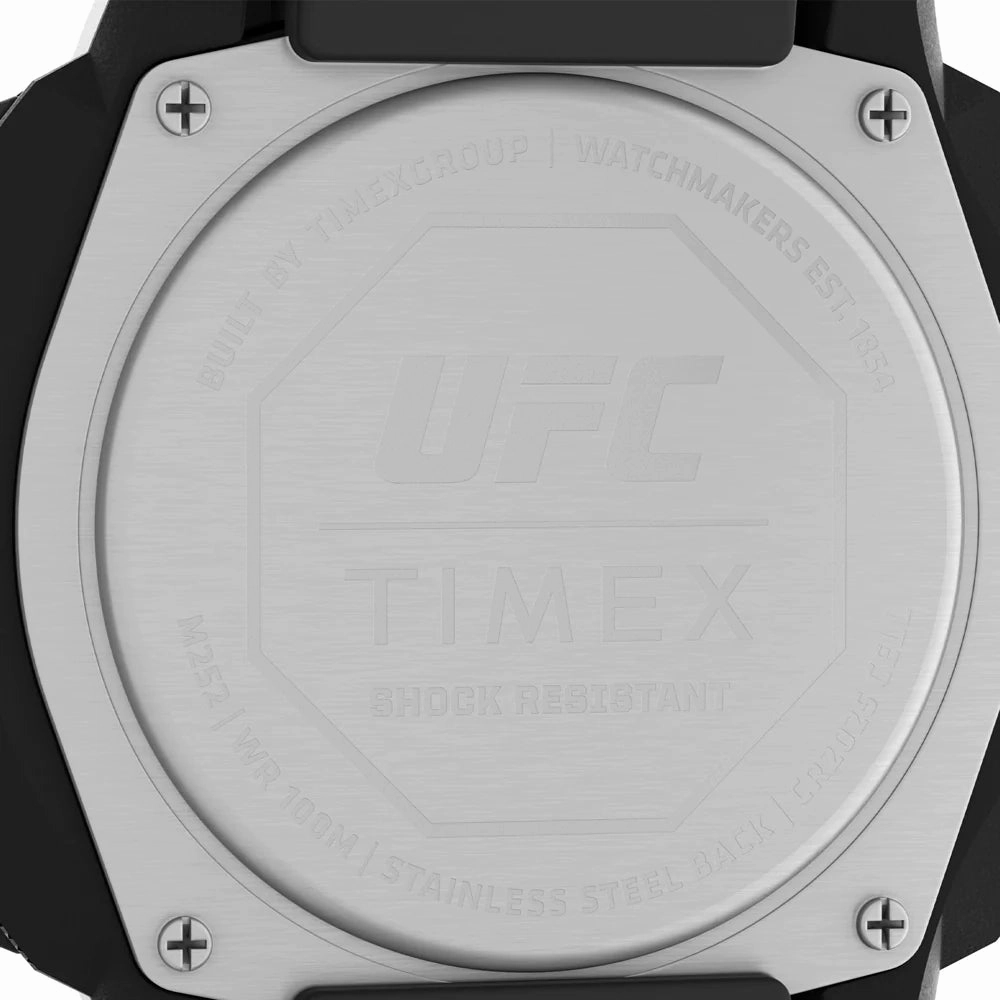 Timex UFC Core Shock Digital 45mm Resin Band Watch TW4B27400