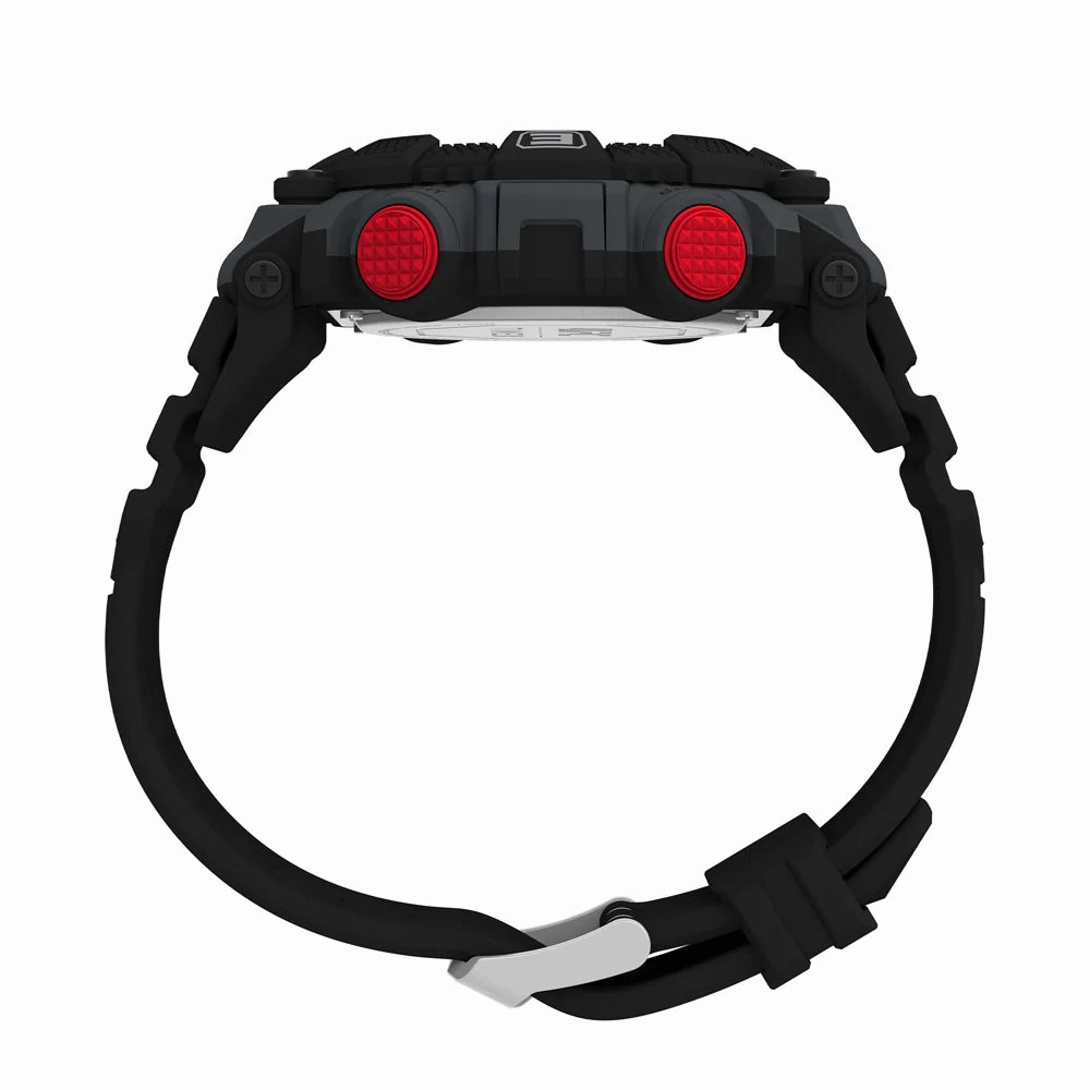 Timex UFC Redemption Digital 53mm Resin Band Watch TW5M53700