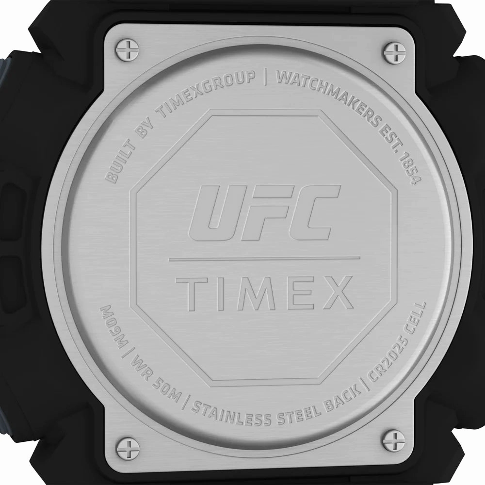 Timex UFC Redemption Digital 53mm Resin Band Watch TW5M53800