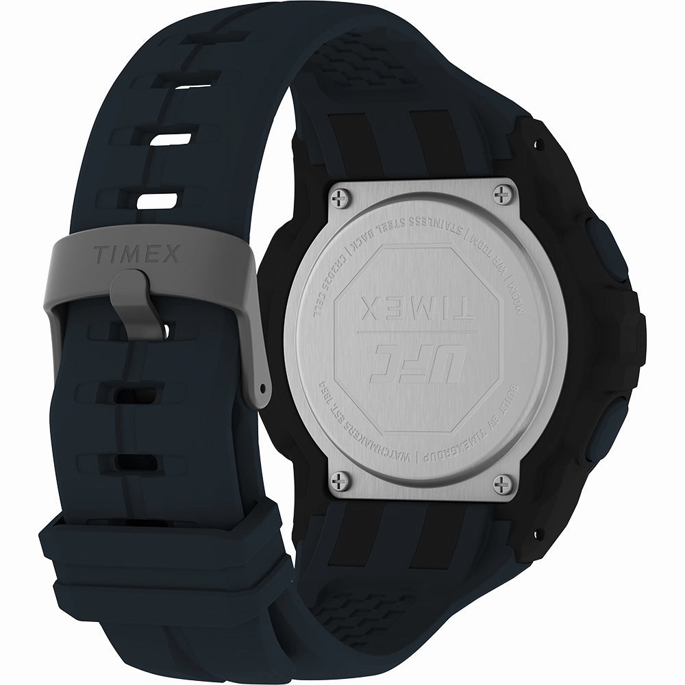 Timex UFC Rush 52mm PU Grey Strap Men's Watch TW5M59300