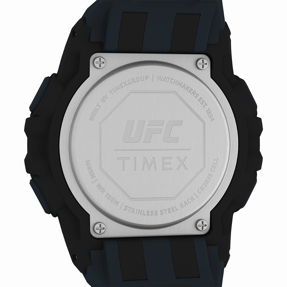 Timex UFC Rush 52mm PU Grey Strap Men's Watch TW5M59300