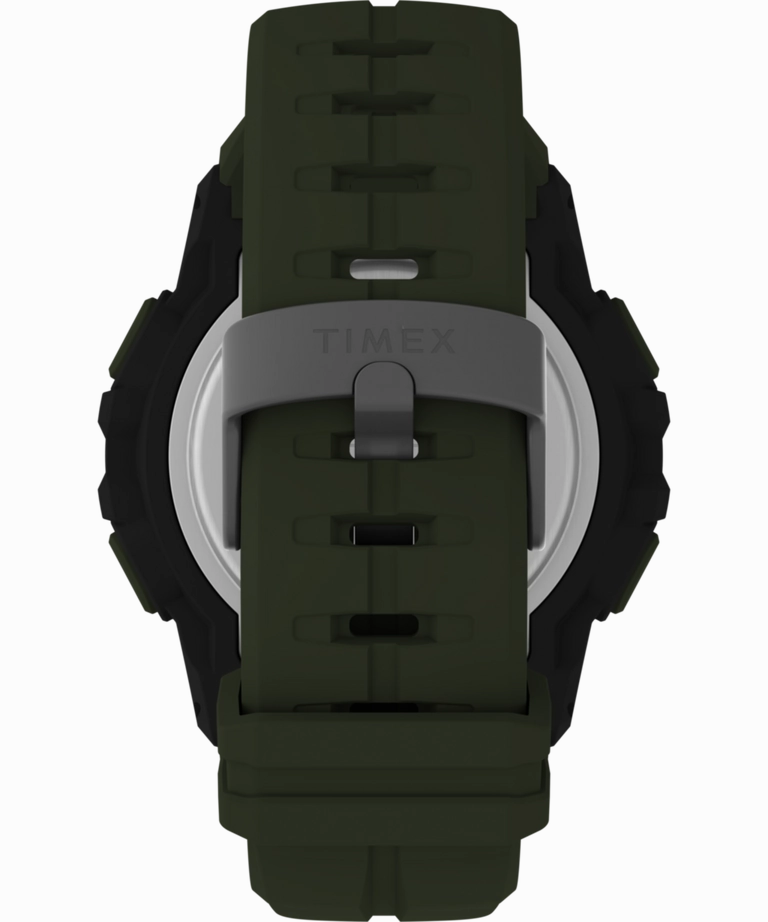 Timex UFC Rush 52mm PU Olive Green Strap Men's Watch TW5M59400