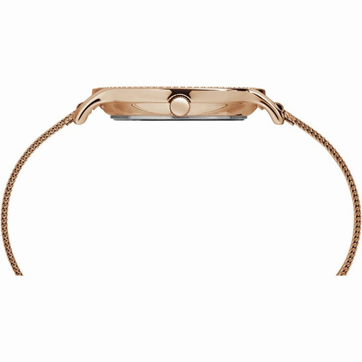 Timex Women's Quartz Watch - Waterbury Rose Gold Mesh Bracelet | TW2T36200VQ