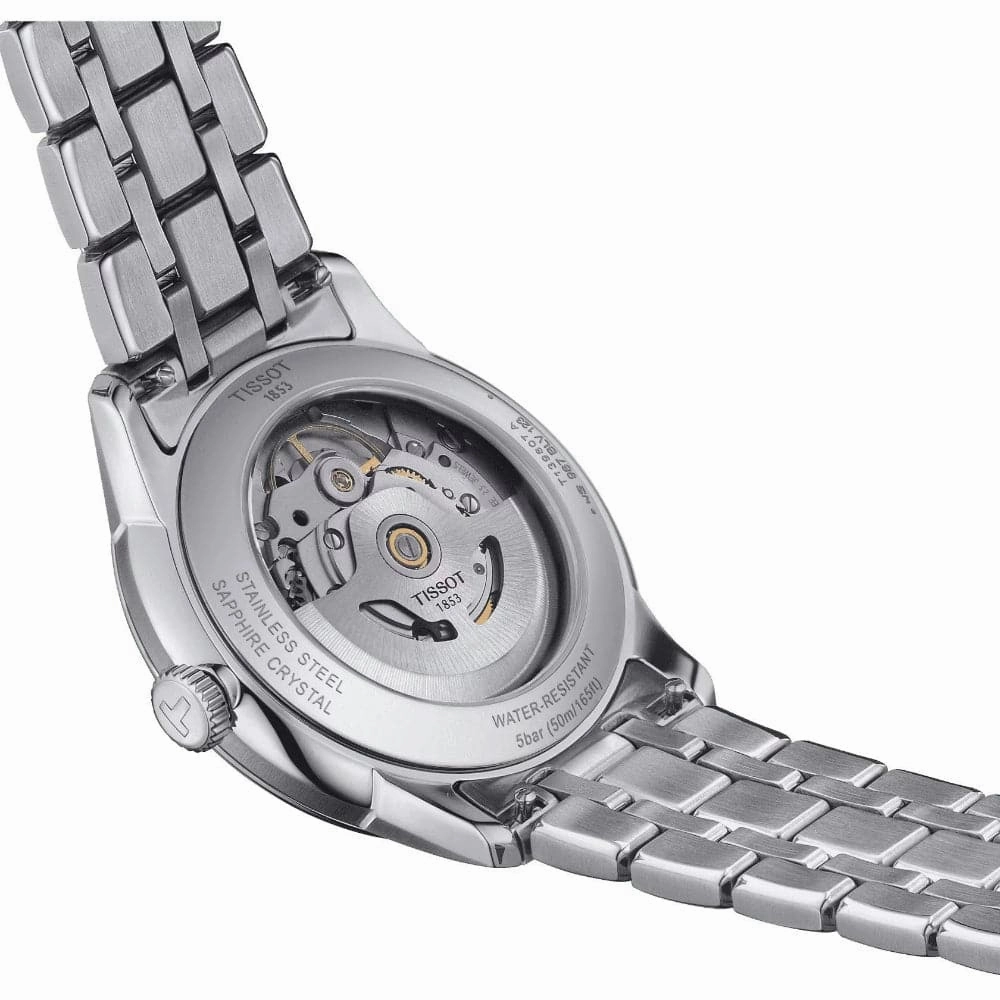 Tissot Chemin Des Tourelles Powermatic 80 Silver Stainless Steel Strap Men Watch T1398071106100