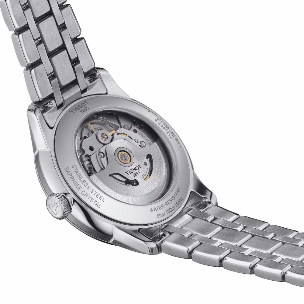 Tissot Chemin Des Tourelles Silver Stainless Steel Strap Men Watch T1394071109100