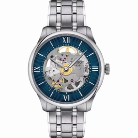 Tissot Chemin Des Tourelles Skeleton Dial Men's Watch T1398361104800