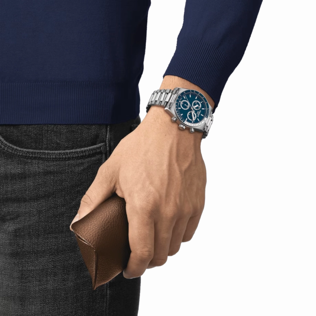Tissot Chronograph with Navy Dial