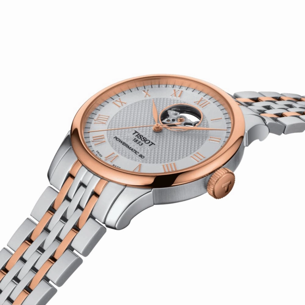 TISSOT LE LOCLE POWERMATIC 80 STAINLESS STEEL MEN WATCH T0064072203302