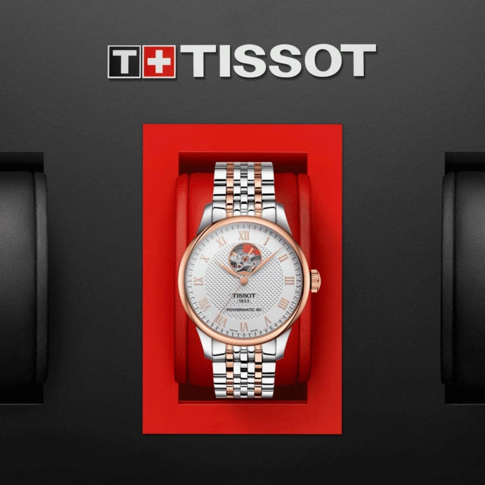 TISSOT LE LOCLE POWERMATIC 80 STAINLESS STEEL MEN WATCH T0064072203302